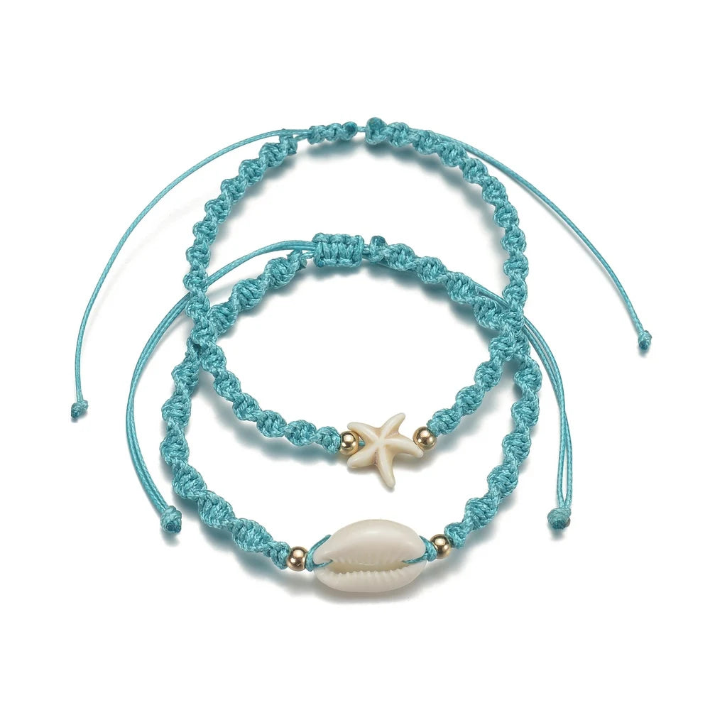 2-Piece Summer Vacation Anklet