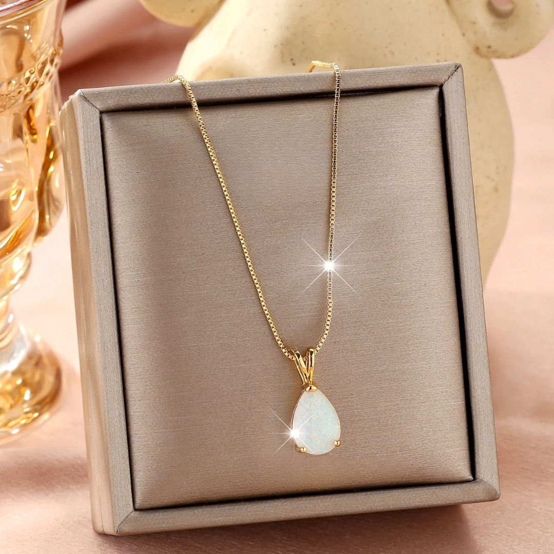 Sacred Glow Opal Necklace