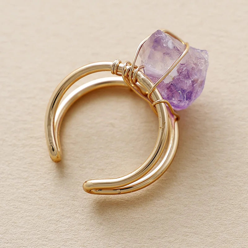 Divine Amethyst Ring