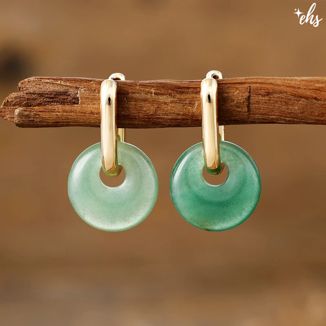 Ethereal Gem Hoops - 5 Variants