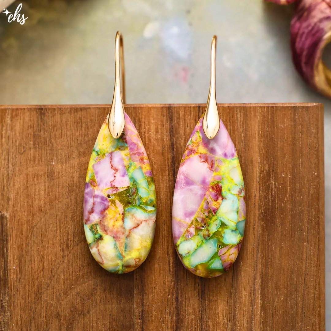 Full Bloom Jasper Earrings