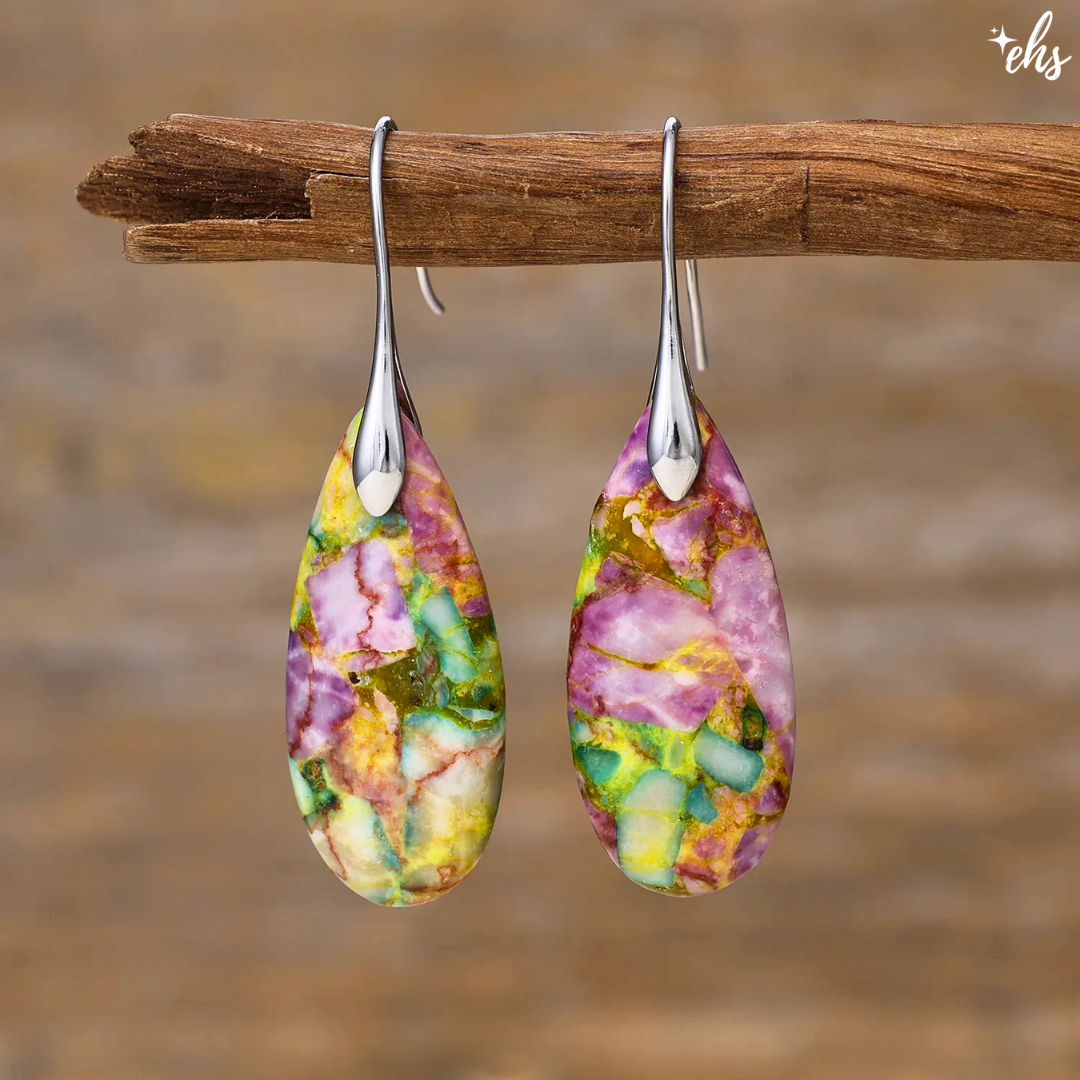 Full Bloom Jasper Earrings
