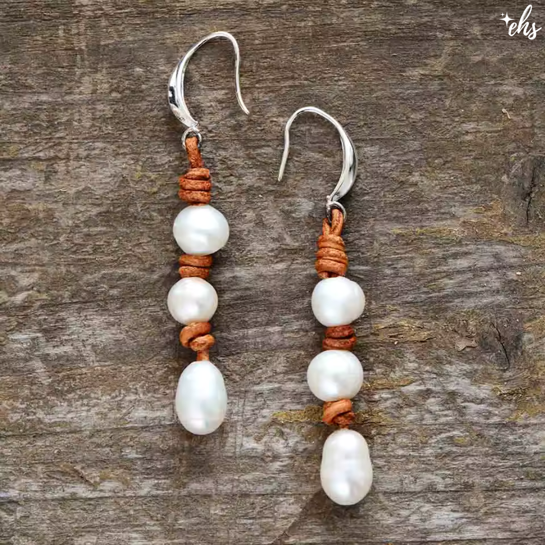 Handmade Freshwater Pearl Earrings
