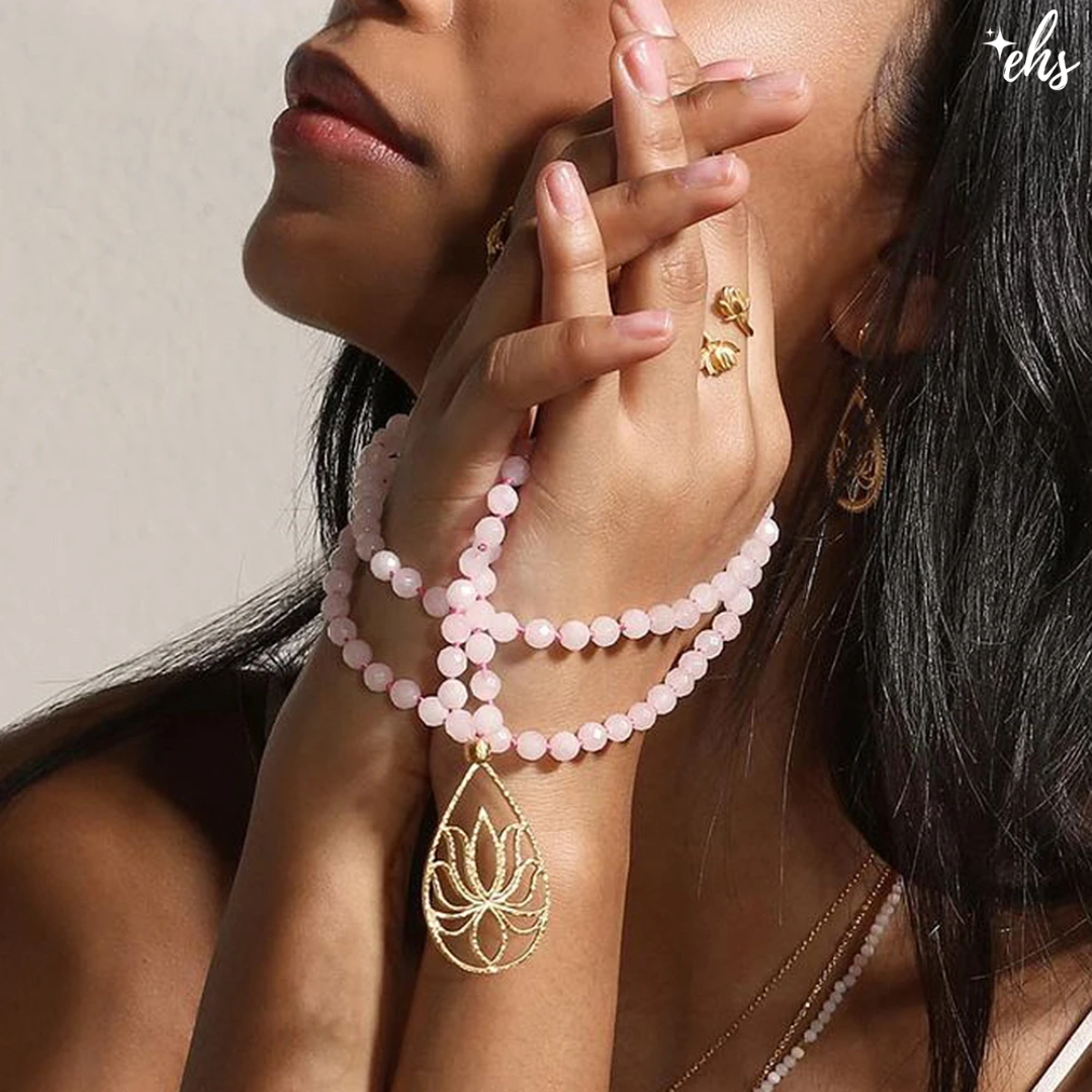 Lotus Blossom Mala - 3 Variants