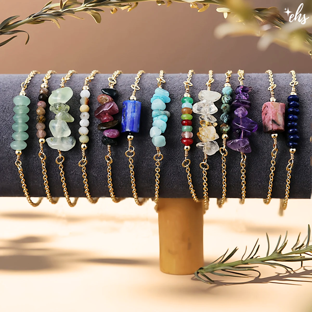 Luxe Natural Gemstone Bracelets