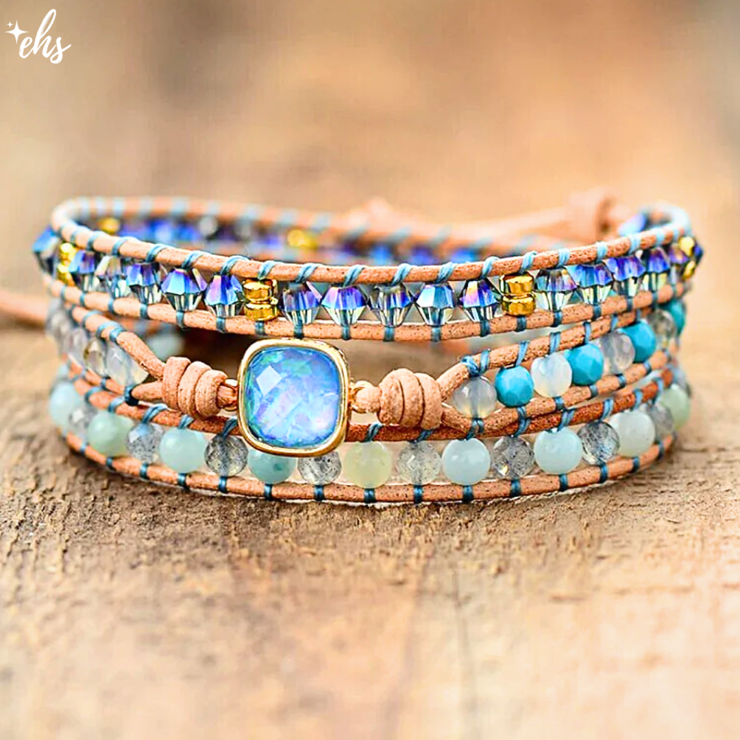 Calm Spirit Opal Wrap Bracelet