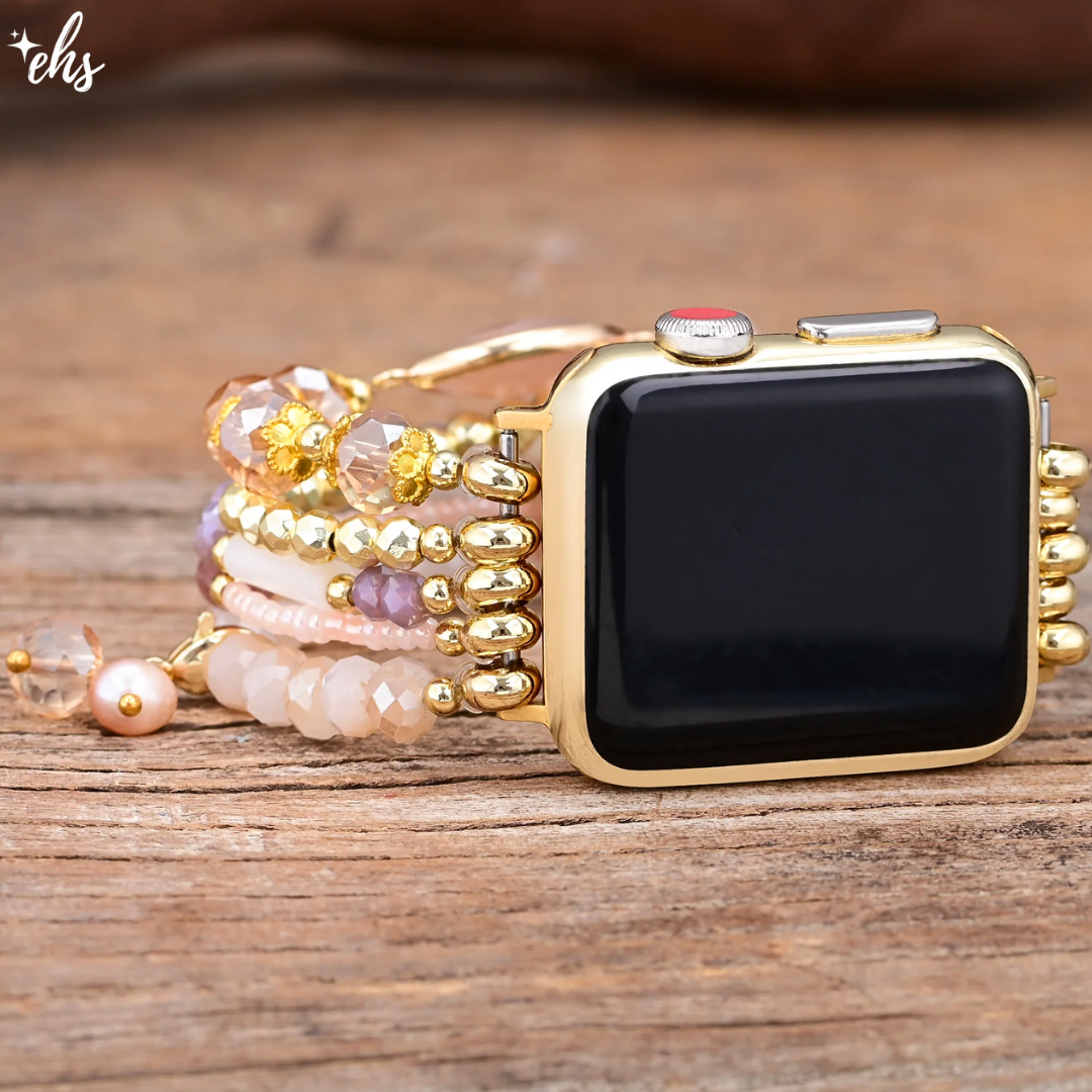 Sunstone Pearl Stretch Apple Watch Strap
