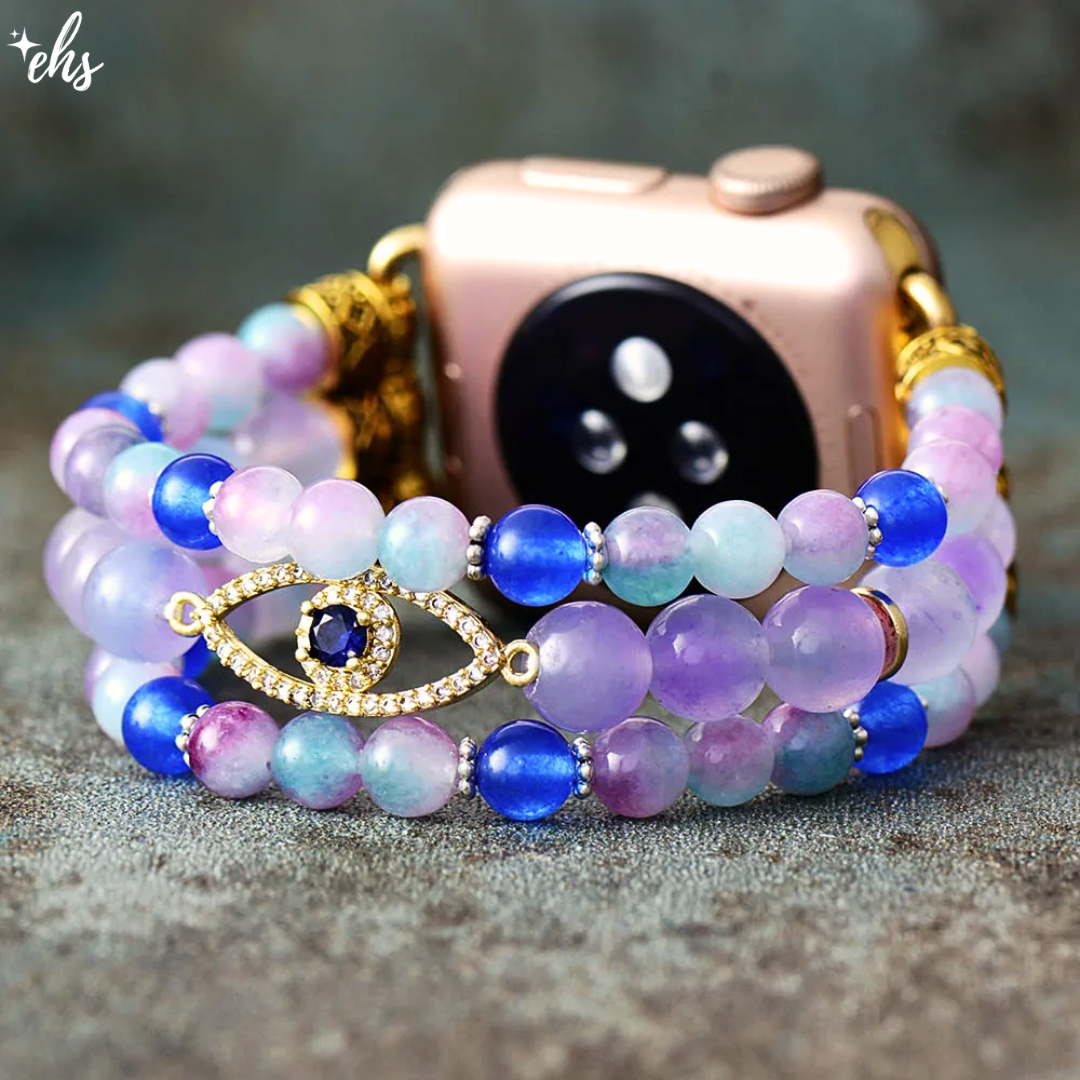 Majestic Evil Eye Stretch Apple Watch Strap