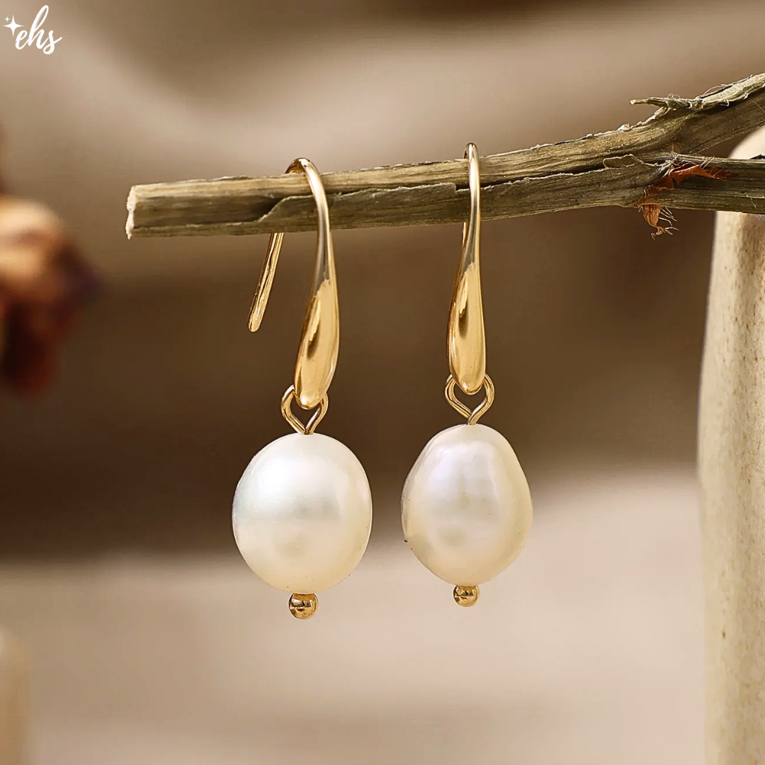 Pearl Dangle Earrings