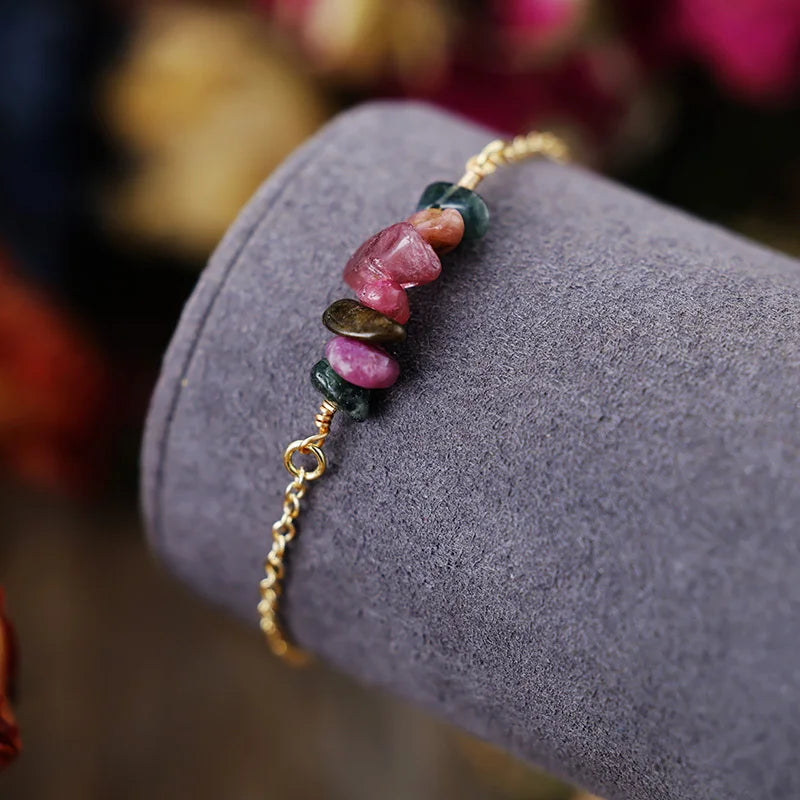 Luxe Natural Gemstone Bracelets