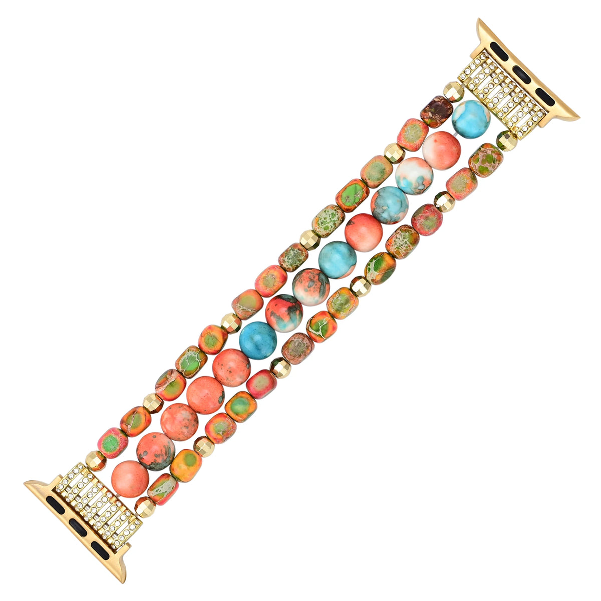 Sunset Jasper Stretch Apple Watch Strap