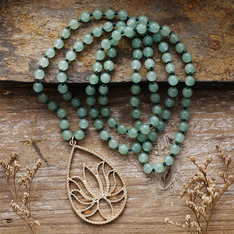 Lotus Blossom Mala - 3 Variants