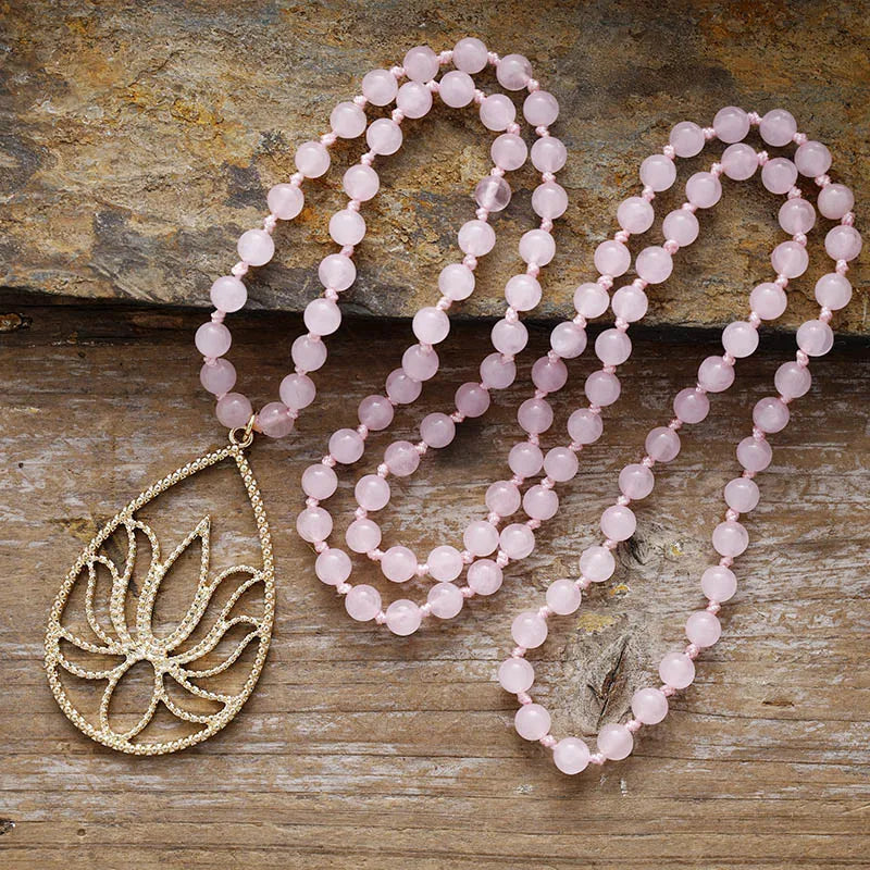 Lotus Blossom Mala - 3 Variants