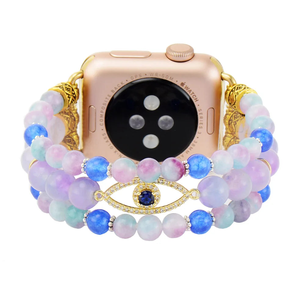 Majestic Evil Eye Stretch Apple Watch Strap