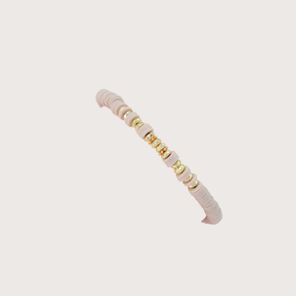 Boho Stacking Heishi Bracelets