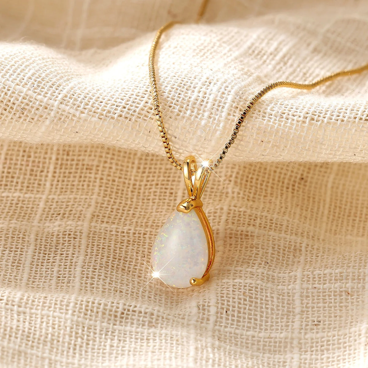 Sacred Glow Opal Necklace