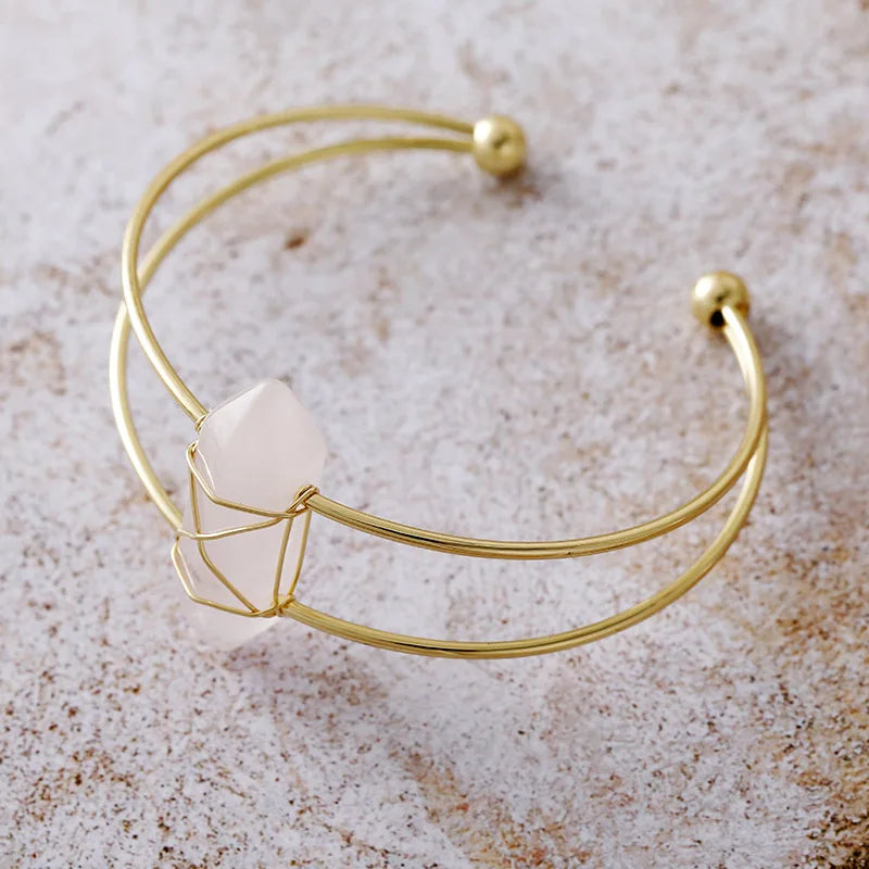 Boho Healing Gemstones Bracelet Set