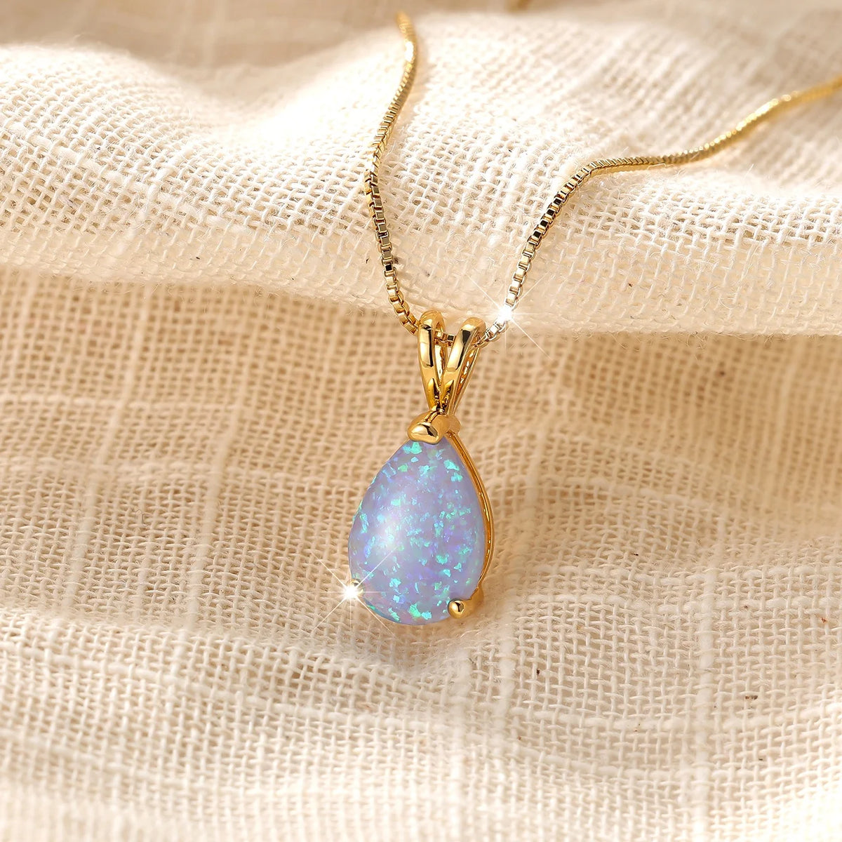Sacred Glow Opal Necklace