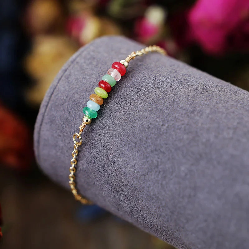 Luxe Natural Gemstone Bracelets