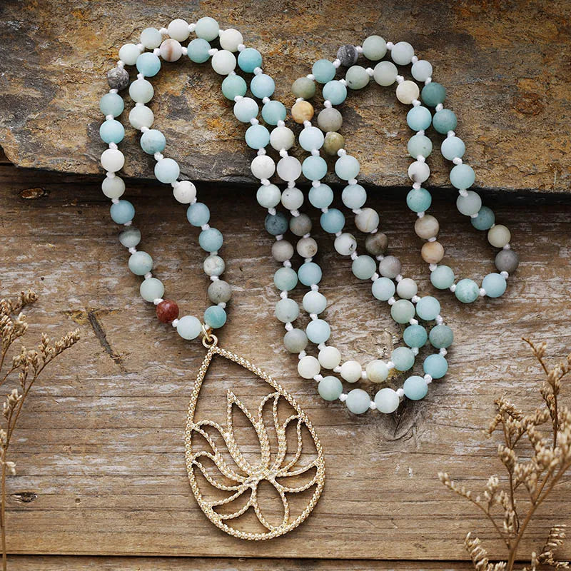 Lotus Blossom Mala - 3 Variants