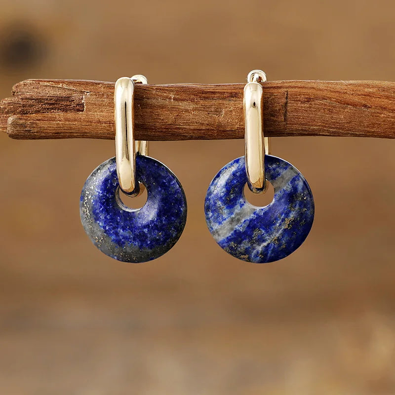 Ethereal Gem Hoops - 5 Variants