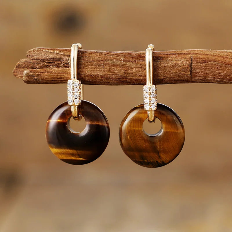 Ethereal Gem Hoops - 5 Variants