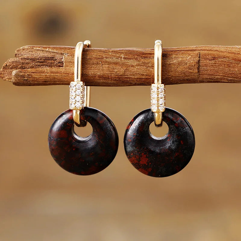 Ethereal Gem Hoops - 5 Variants