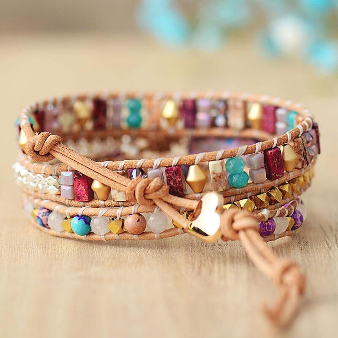 Romantic Purple Jasper Bracelet