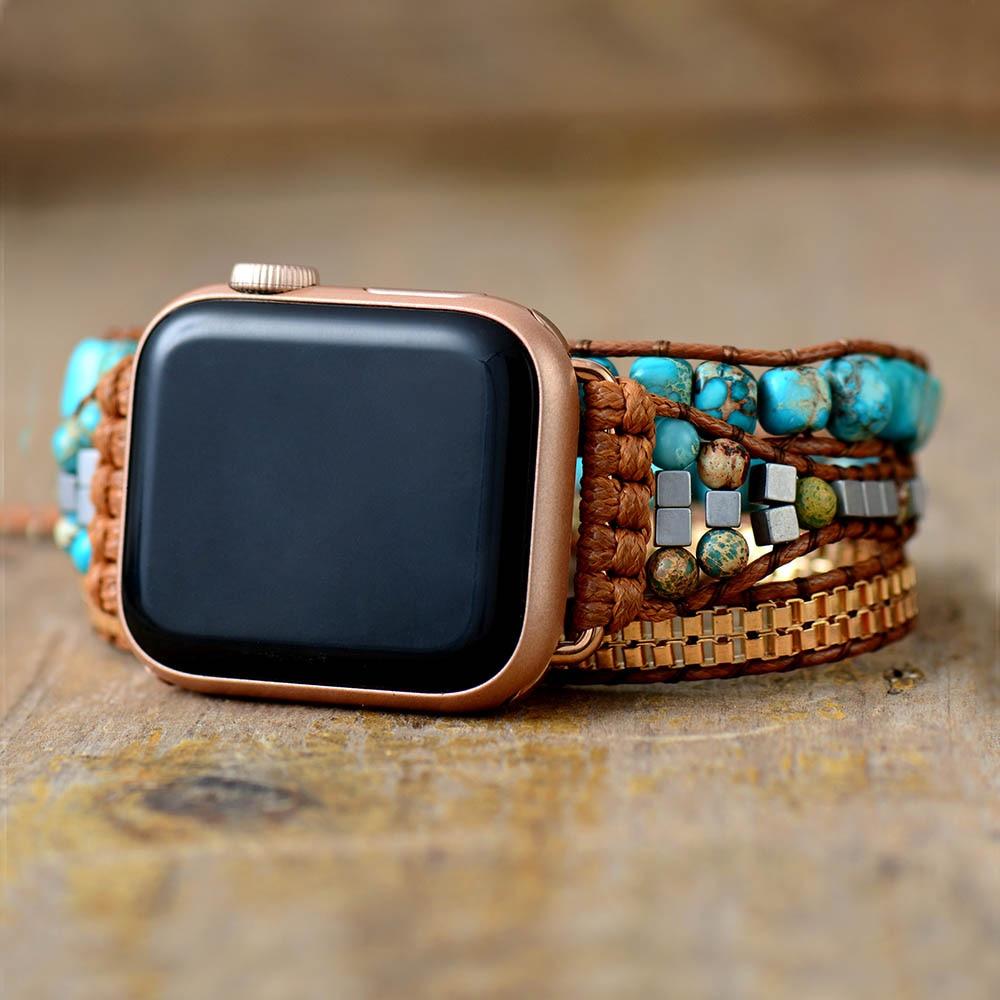 Turquoise Healing Apple Watch Strap