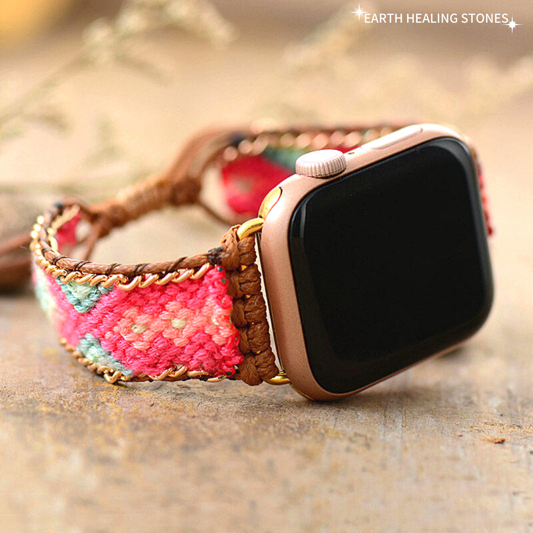 Bohemian apple watch band on sale