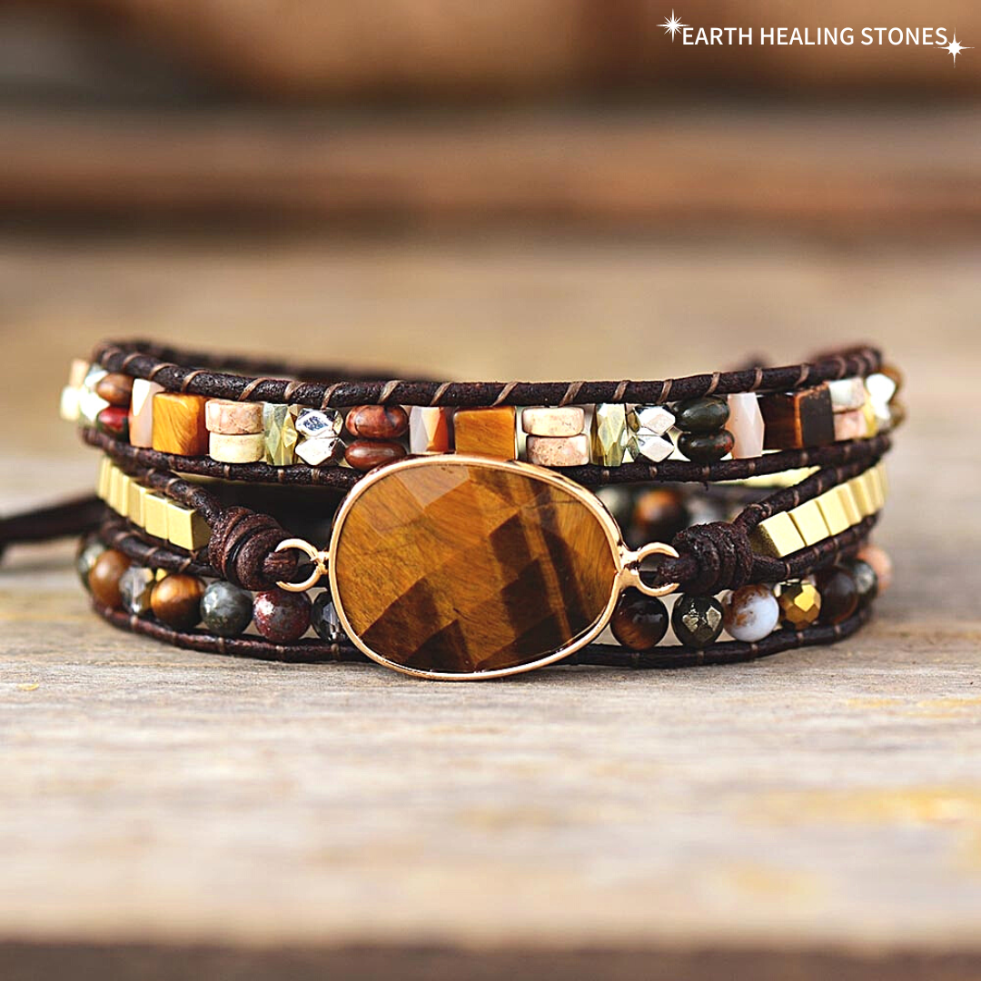 Good Fortune Tiger&#39;s Eye Bracelet