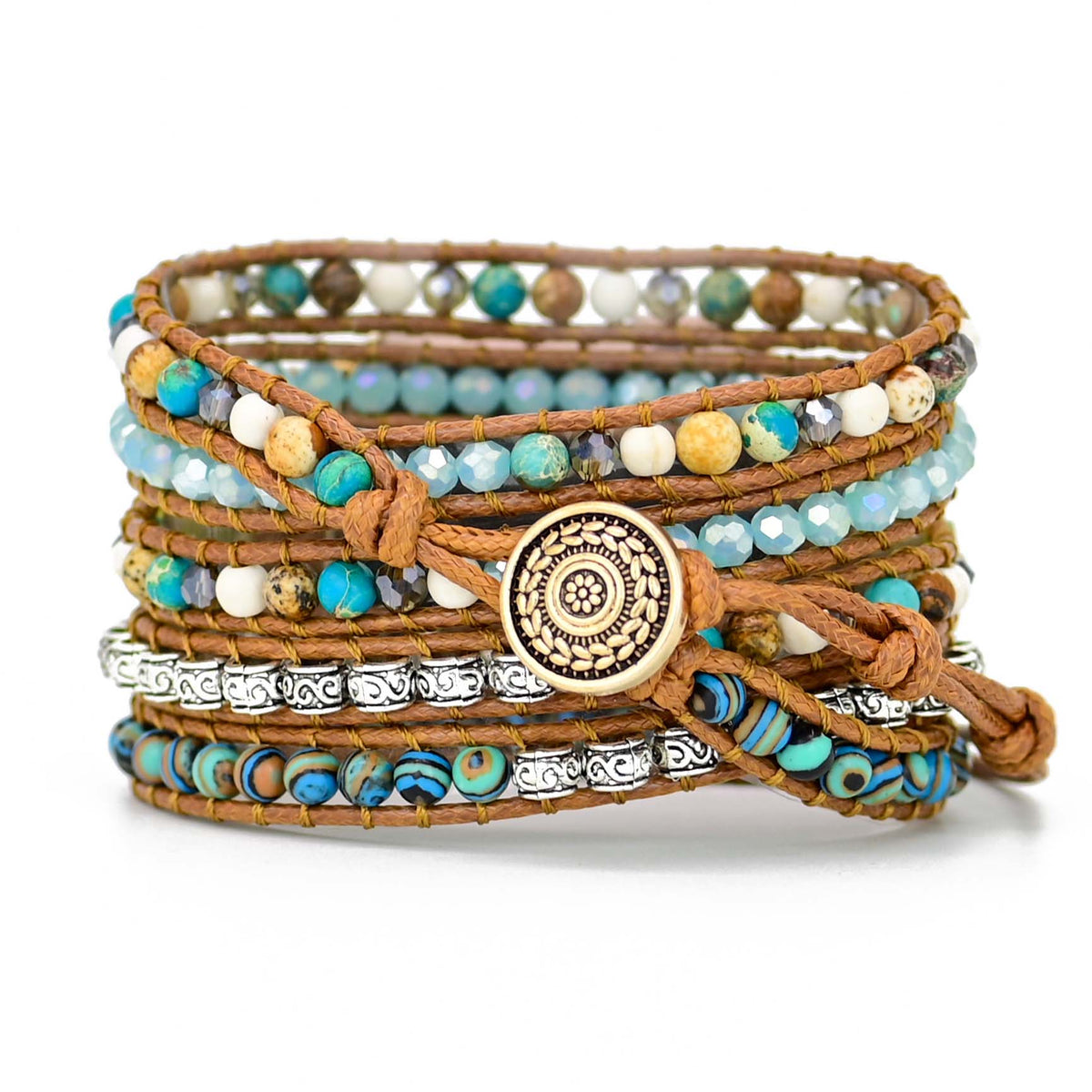 Grounding Ocean Jasper Apple Watch Strap