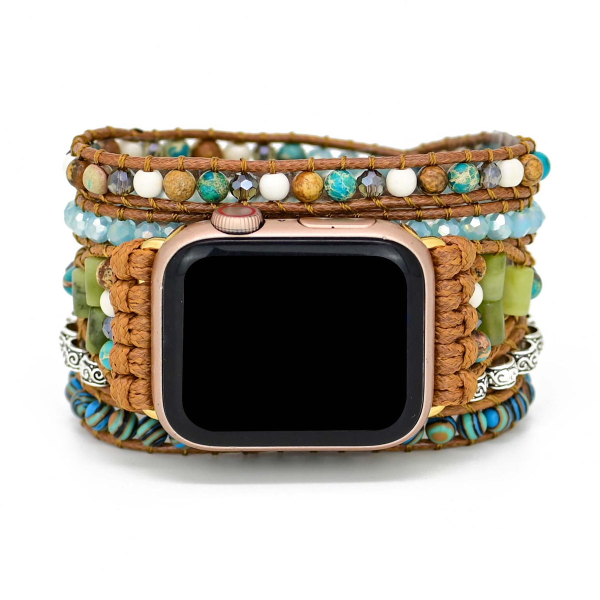 Grounding Ocean Jasper Apple Watch Strap