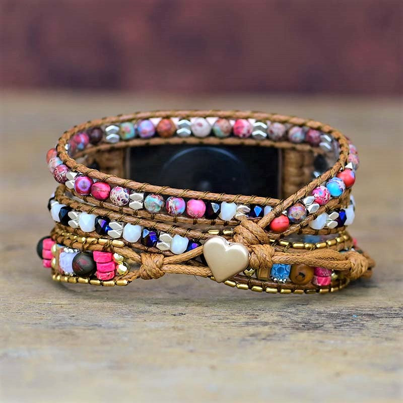 Flirty Imperial Heart Apple Watch Strap