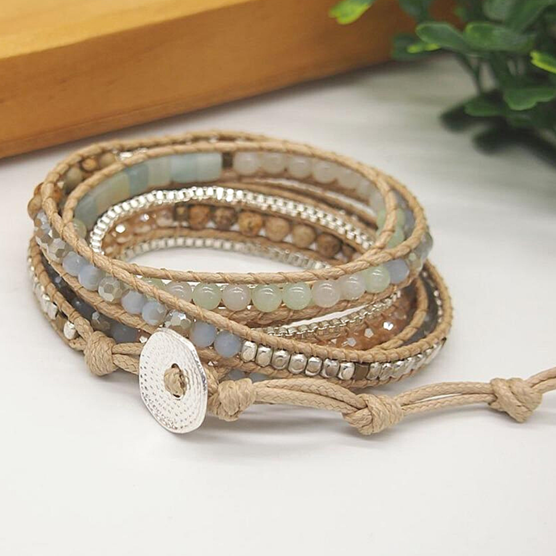 Let it Go Amazonite Bracelet