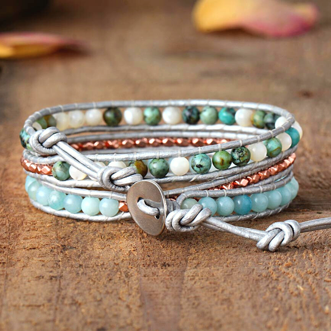 Soul Evolution Natural Stone Bracelet