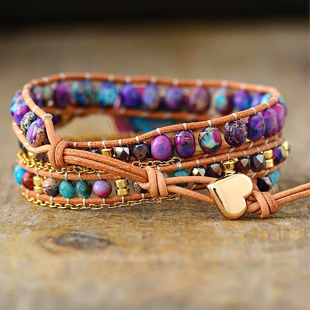 Imperial heart deals protection wrap bracelet