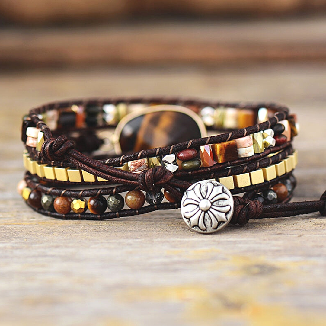 Good Fortune Tiger&#39;s Eye Bracelet