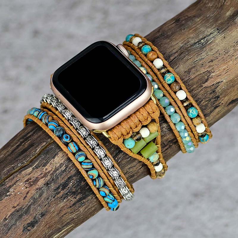 Grounding Ocean Jasper Apple Watch Strap