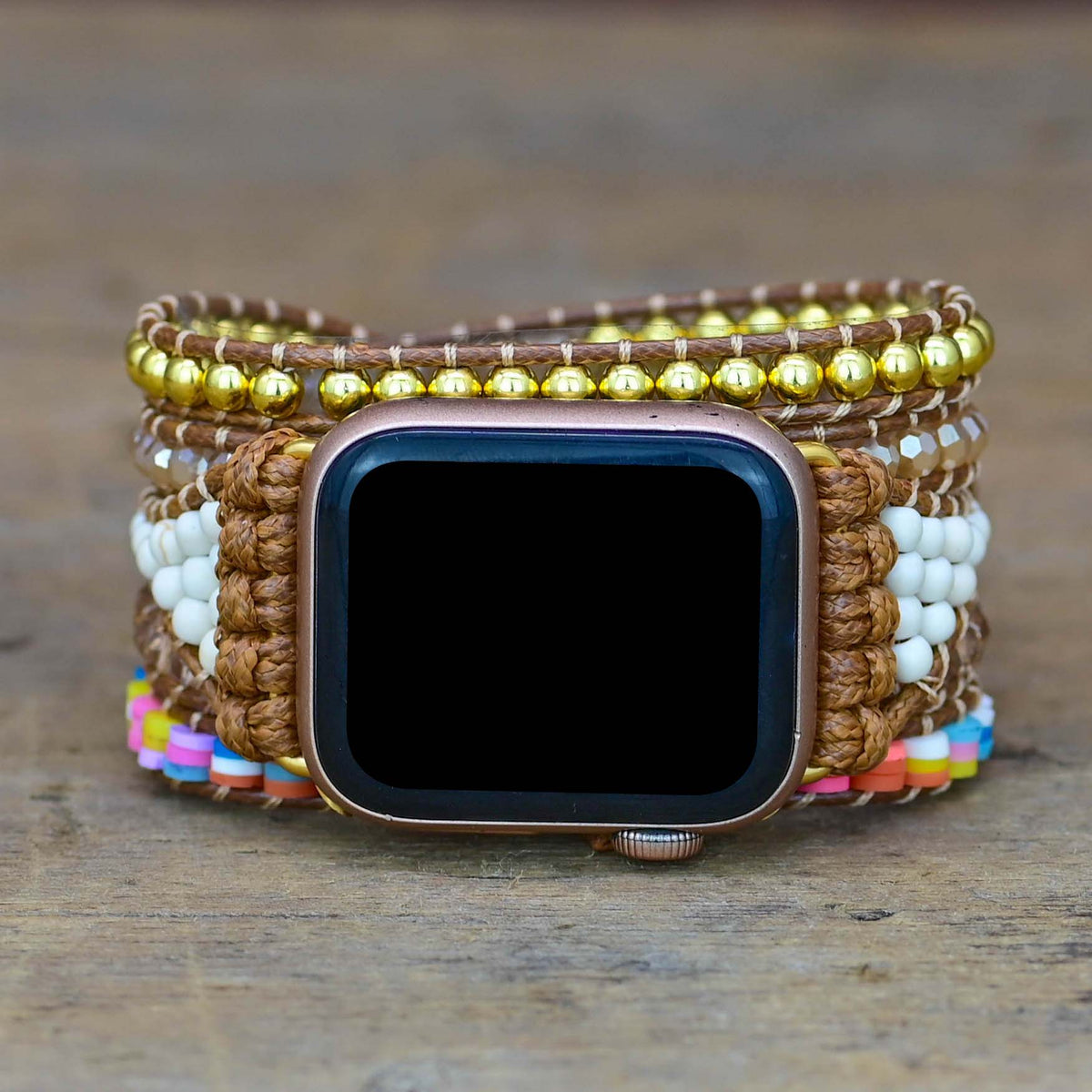 Vegan Radiant Goddess Apple Watch Strap