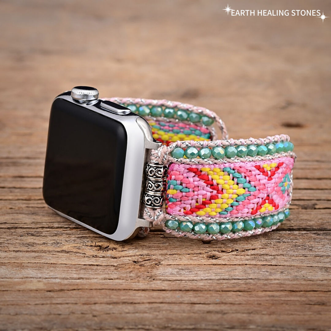 Cotton Candy Sky Apple Watch Strap