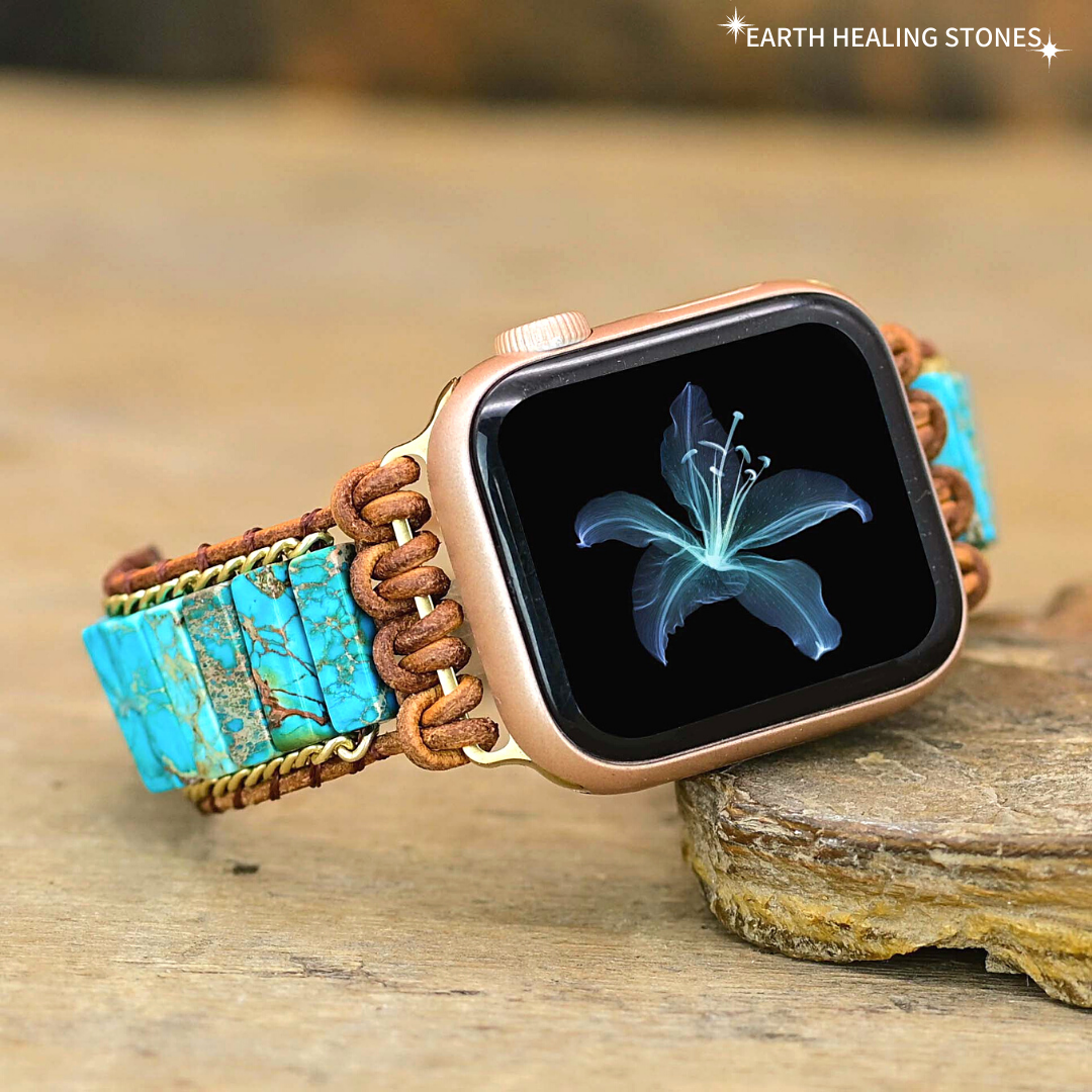 Healing crystal 2025 apple watch band