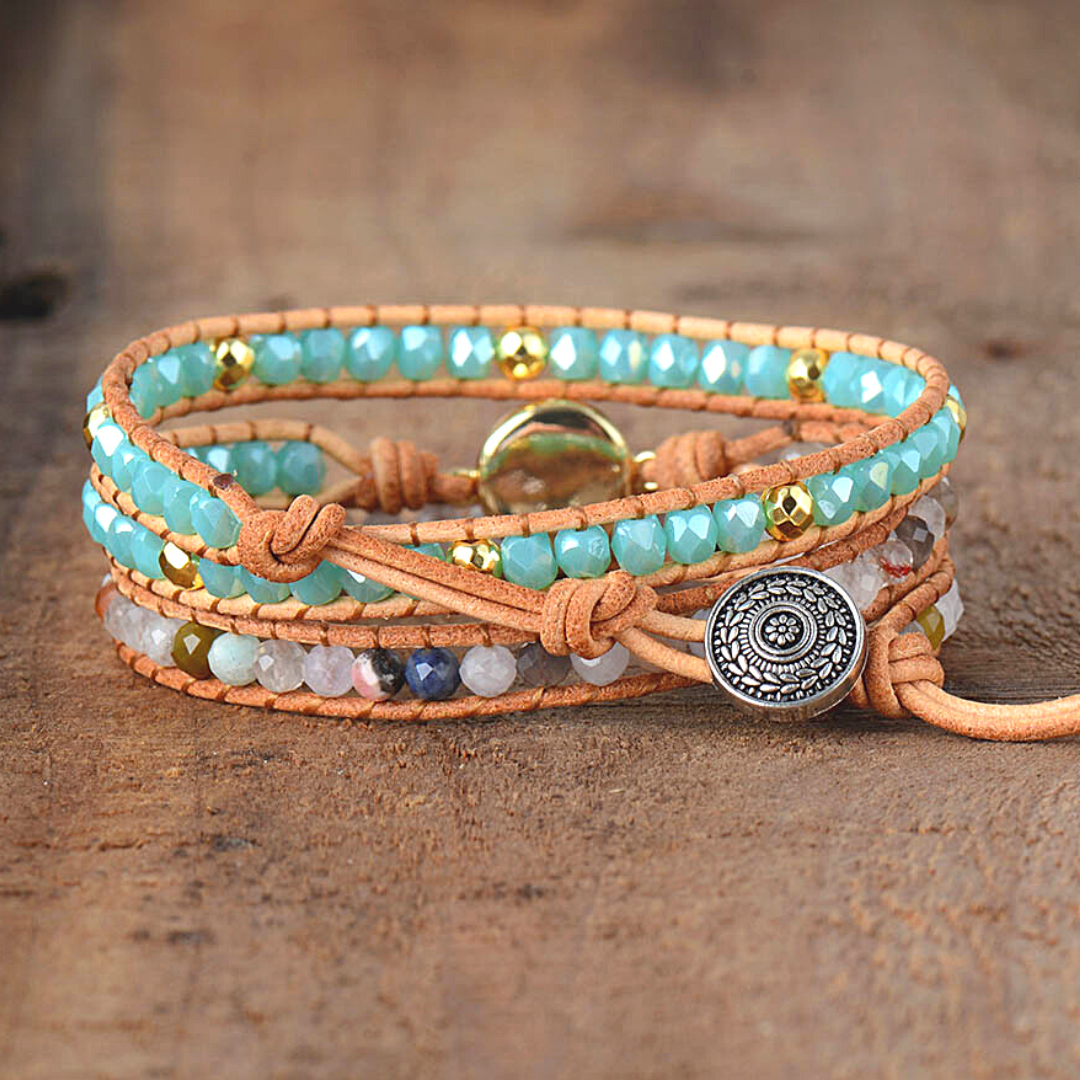 Zen Spirit Opal Wrap Bracelet