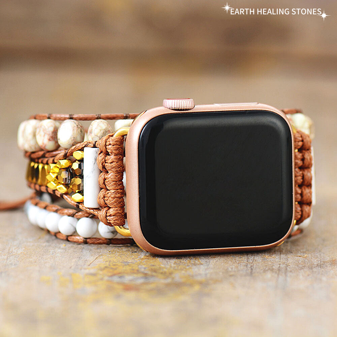 Heavenly Howlite Apple Watch Strap