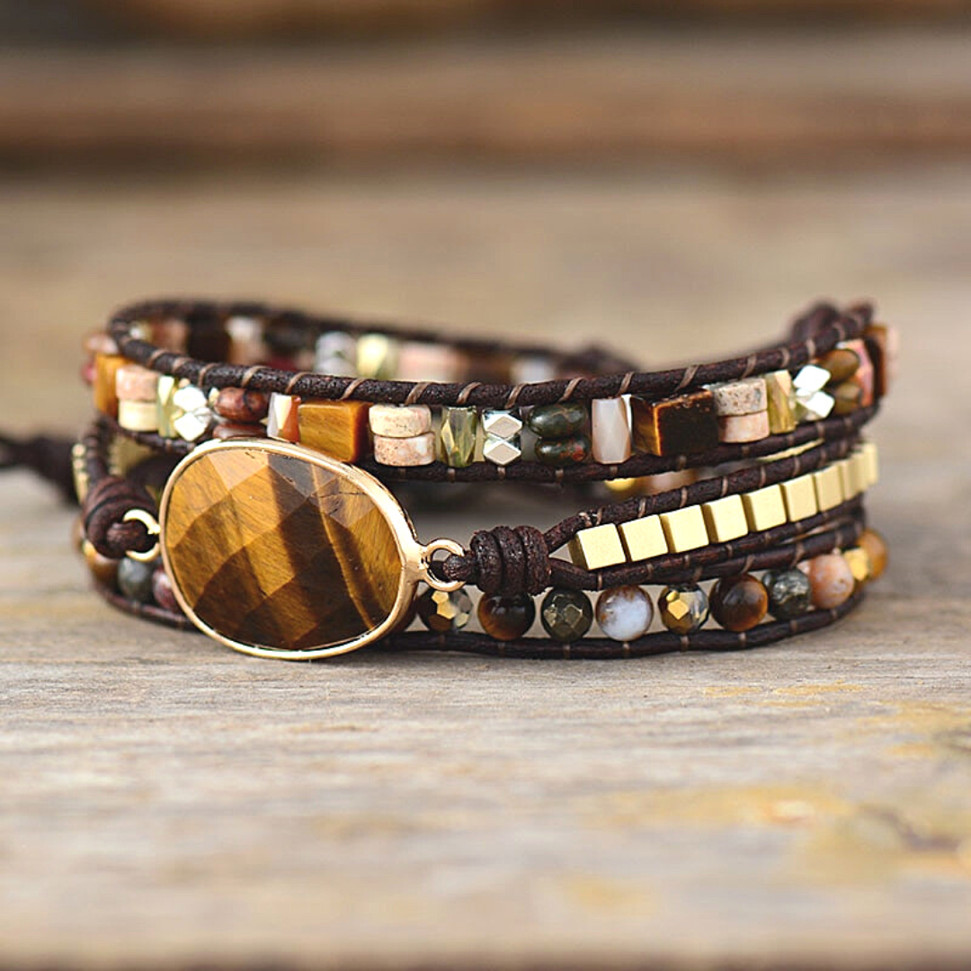 Good Fortune Tiger&#39;s Eye Bracelet