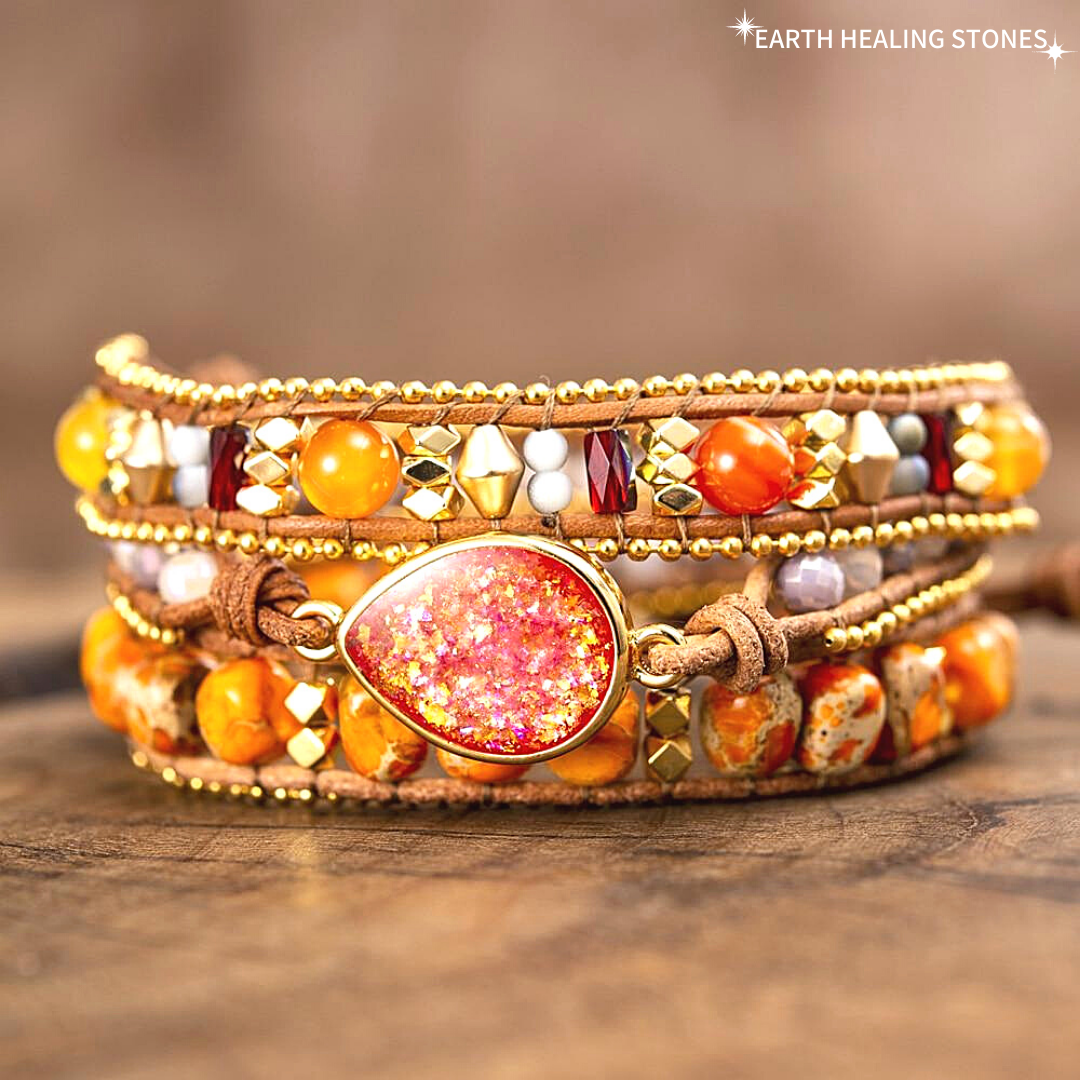 Fiercely Empowered Opal Bracelet