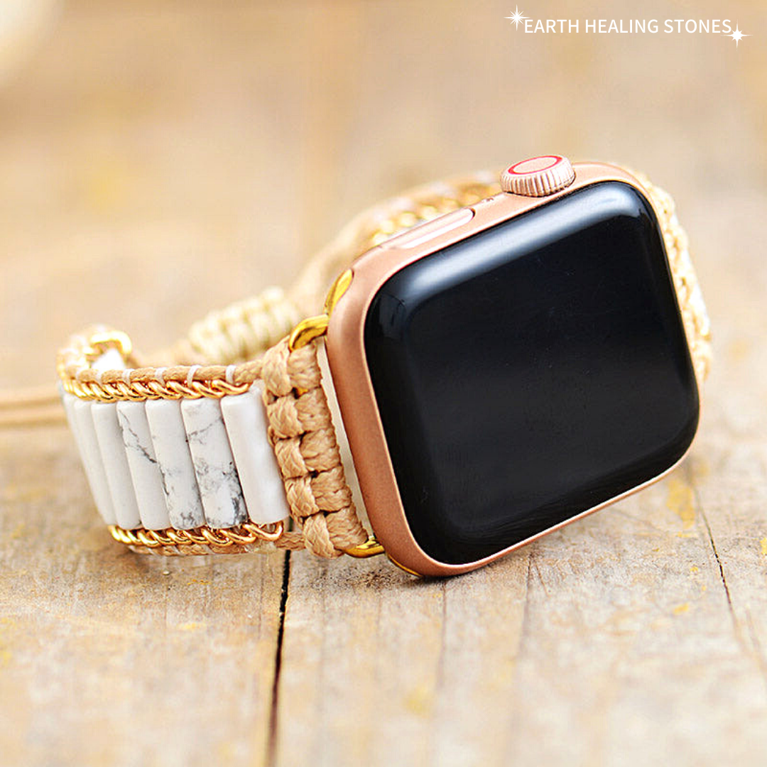 Peaceful Howlite Apple Watch Strap