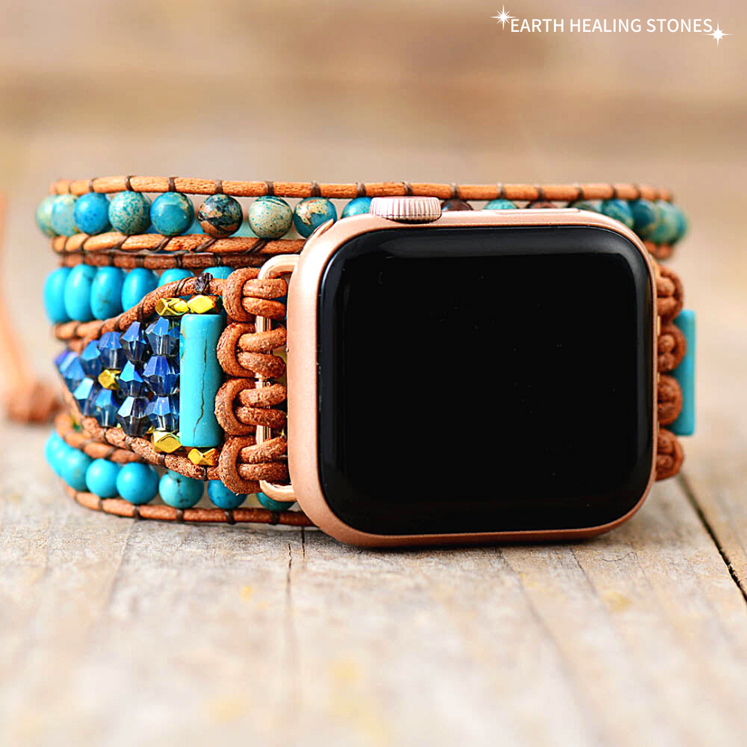 Free Spirit Turquoise Apple Watch Strap