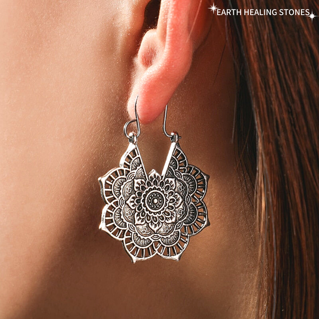Boho Flower Earrings