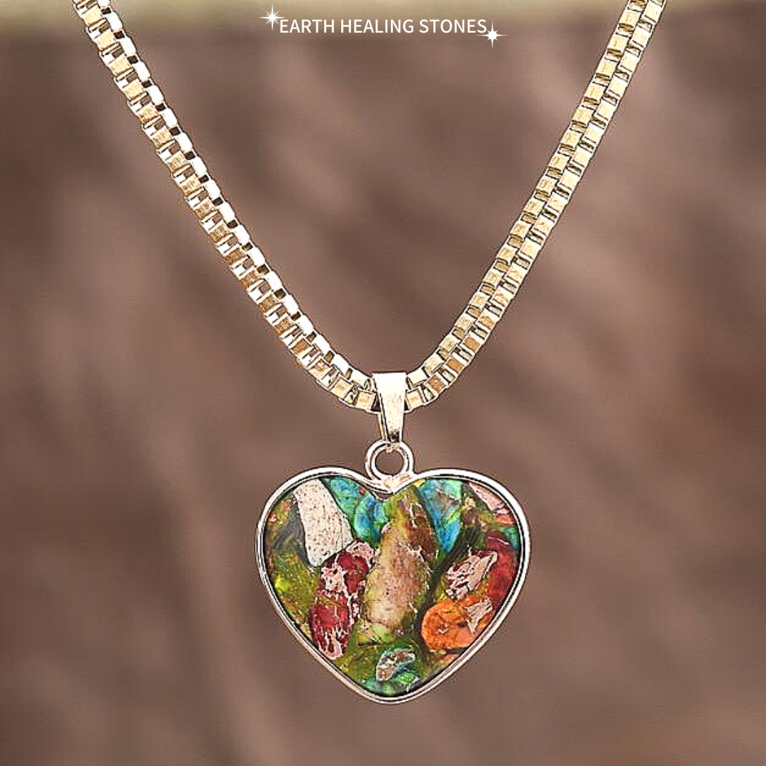 Divine Warrior Heart Necklace